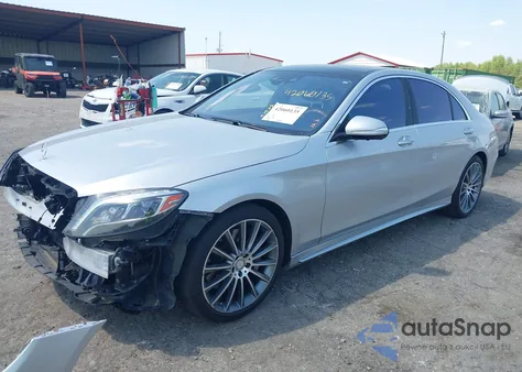 2017 Mercedes-Benz S 550 4Matic из США, поврежденный, VIN WDDUG8FB9HA288147